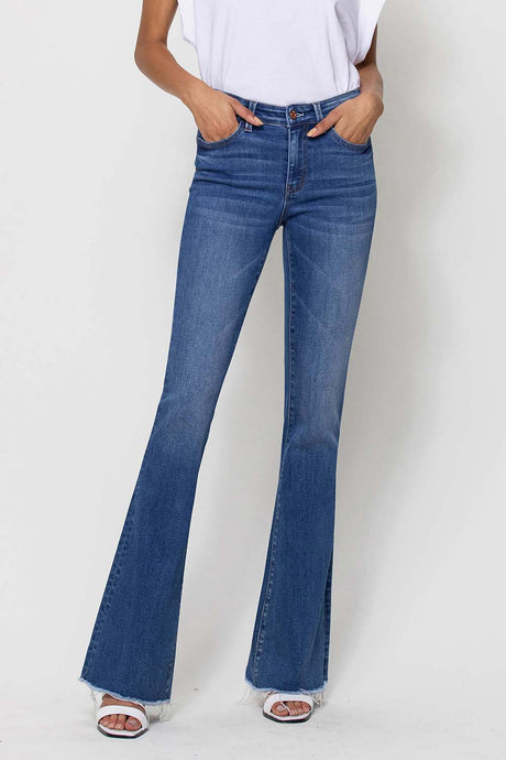 Mid Rise Flare Jean