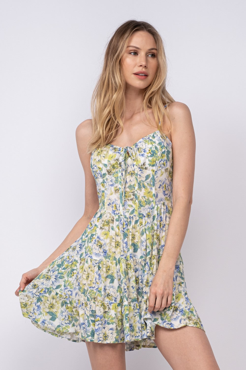 Floral Corset Dress  Infinity New City