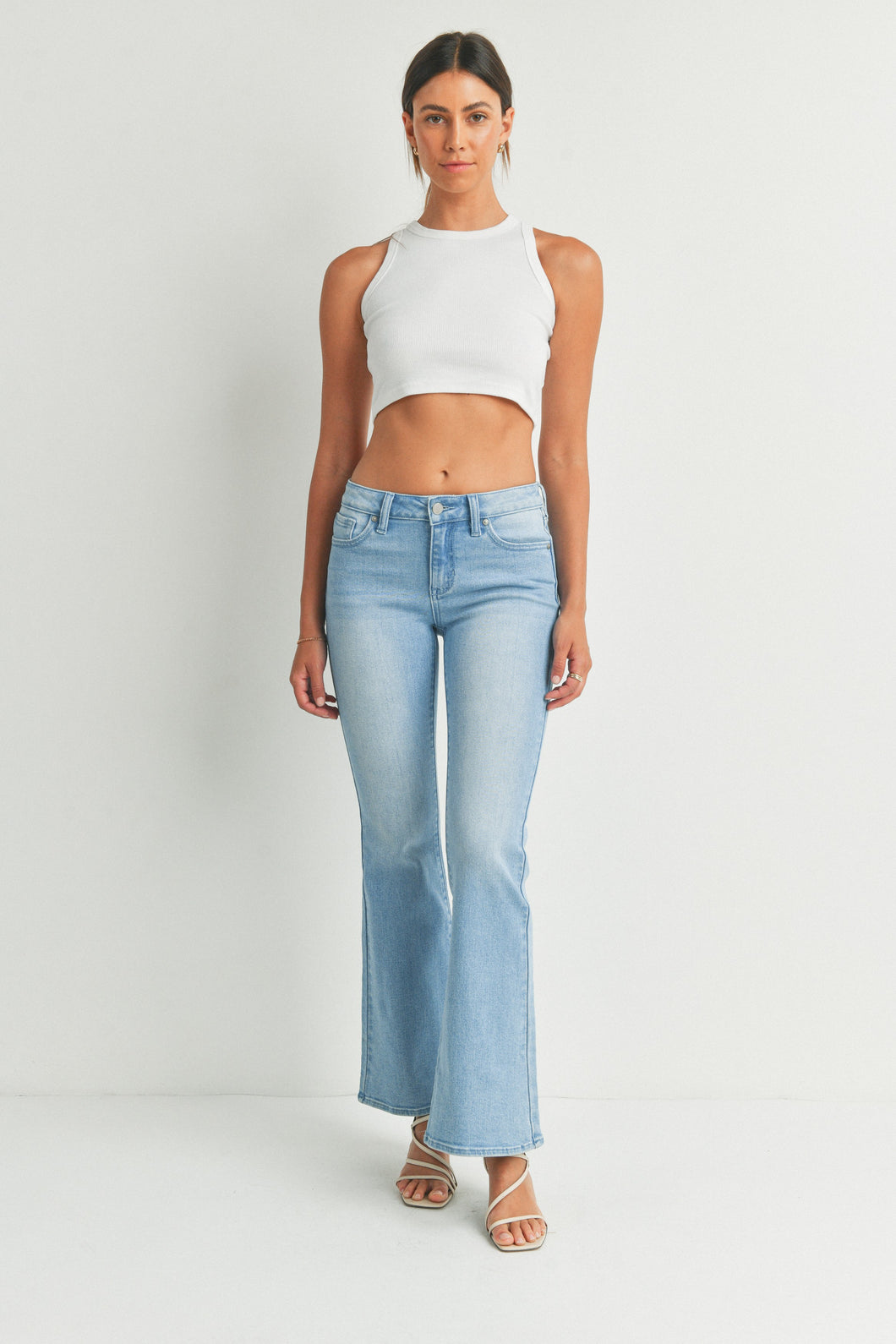 Low Rise Jean Light Wash