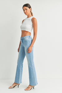 Low Rise Jean Light Wash