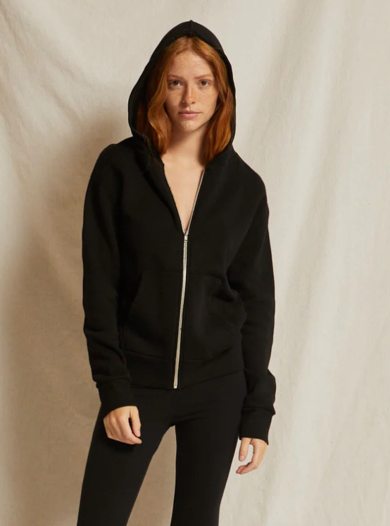 Patti Zip Up Black