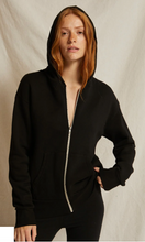 Load image into Gallery viewer, Patti Zip Up Black