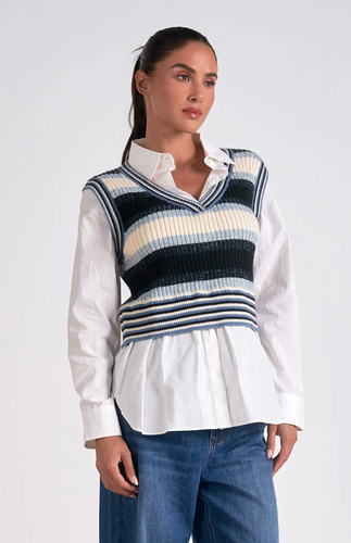 Kaia Sweater Vest Top