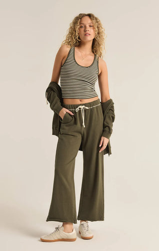 Huntington French Terry Pant Green