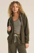 Load image into Gallery viewer, Academy Zip Up Hoodie Green