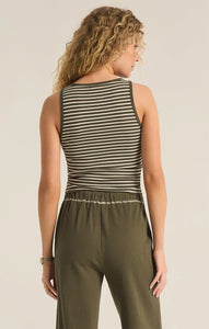 Essy Stripe Green Tank