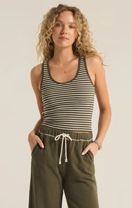 Essy Stripe Green Tank