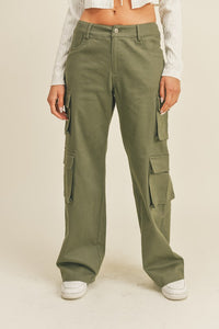 Army Green Cargo Pant